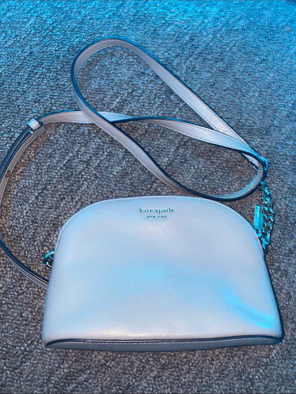 kate spade Pale Blue Dome Crossbody Bag